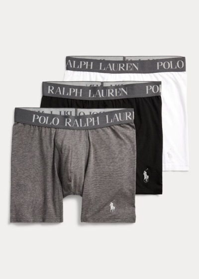 Men's Polo Ralph Lauren 4D Flex 3-Pack Briefs | 908472CPH